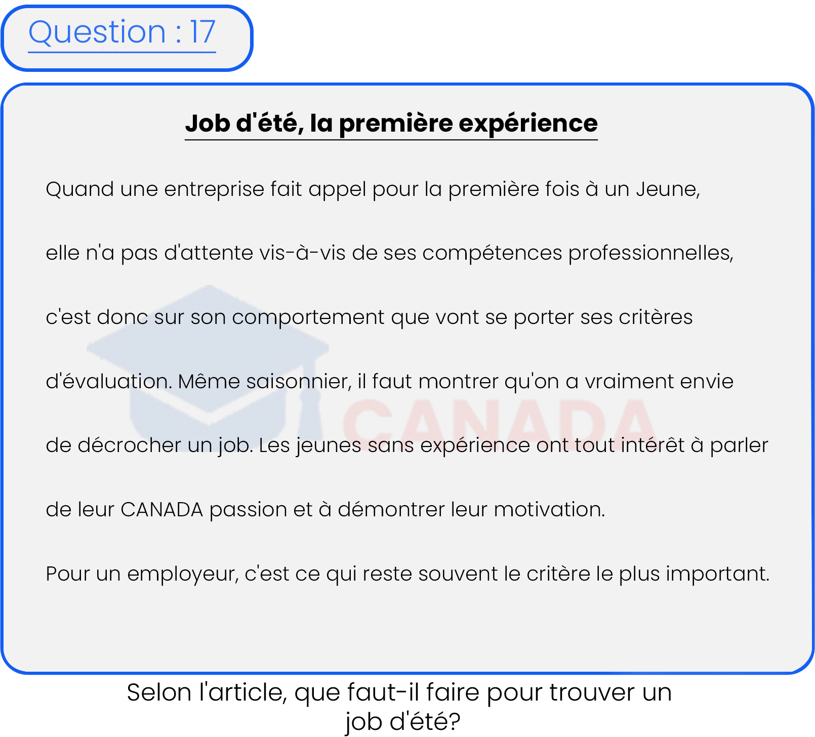 Question 17