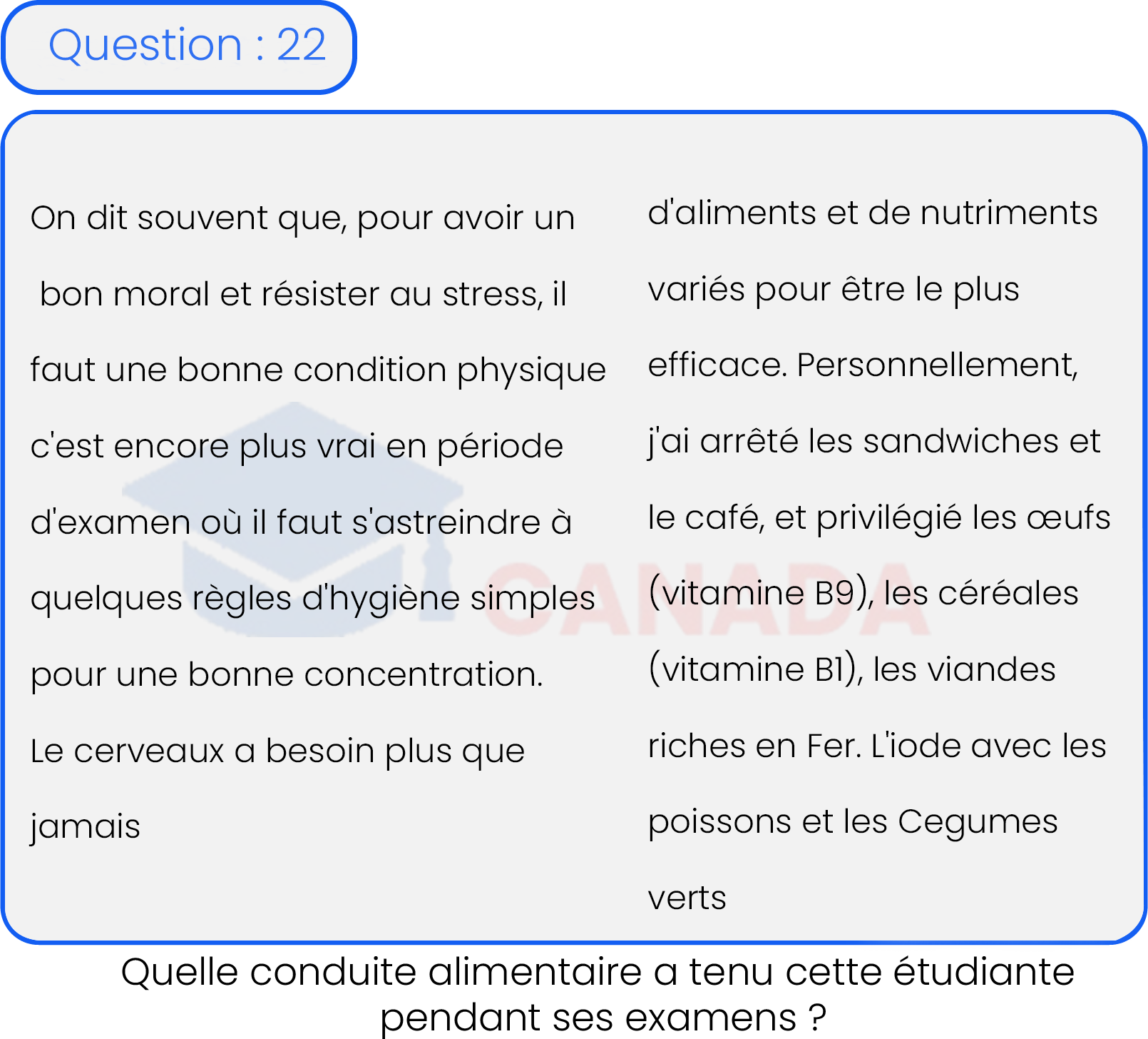 Question 22