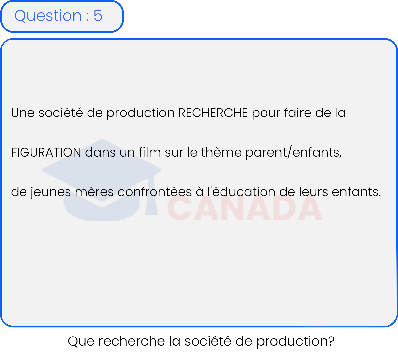 Question 5