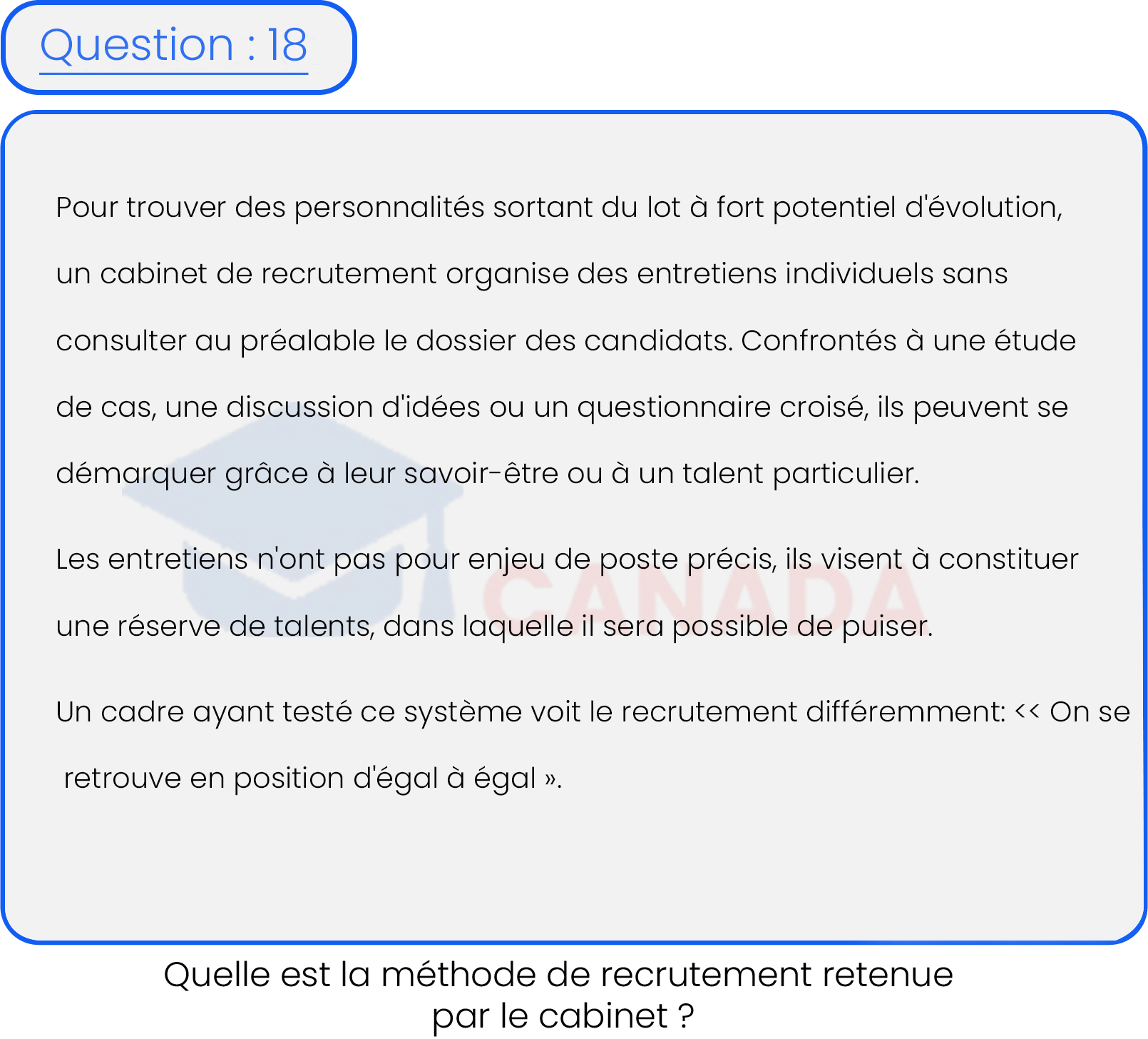 Question 18