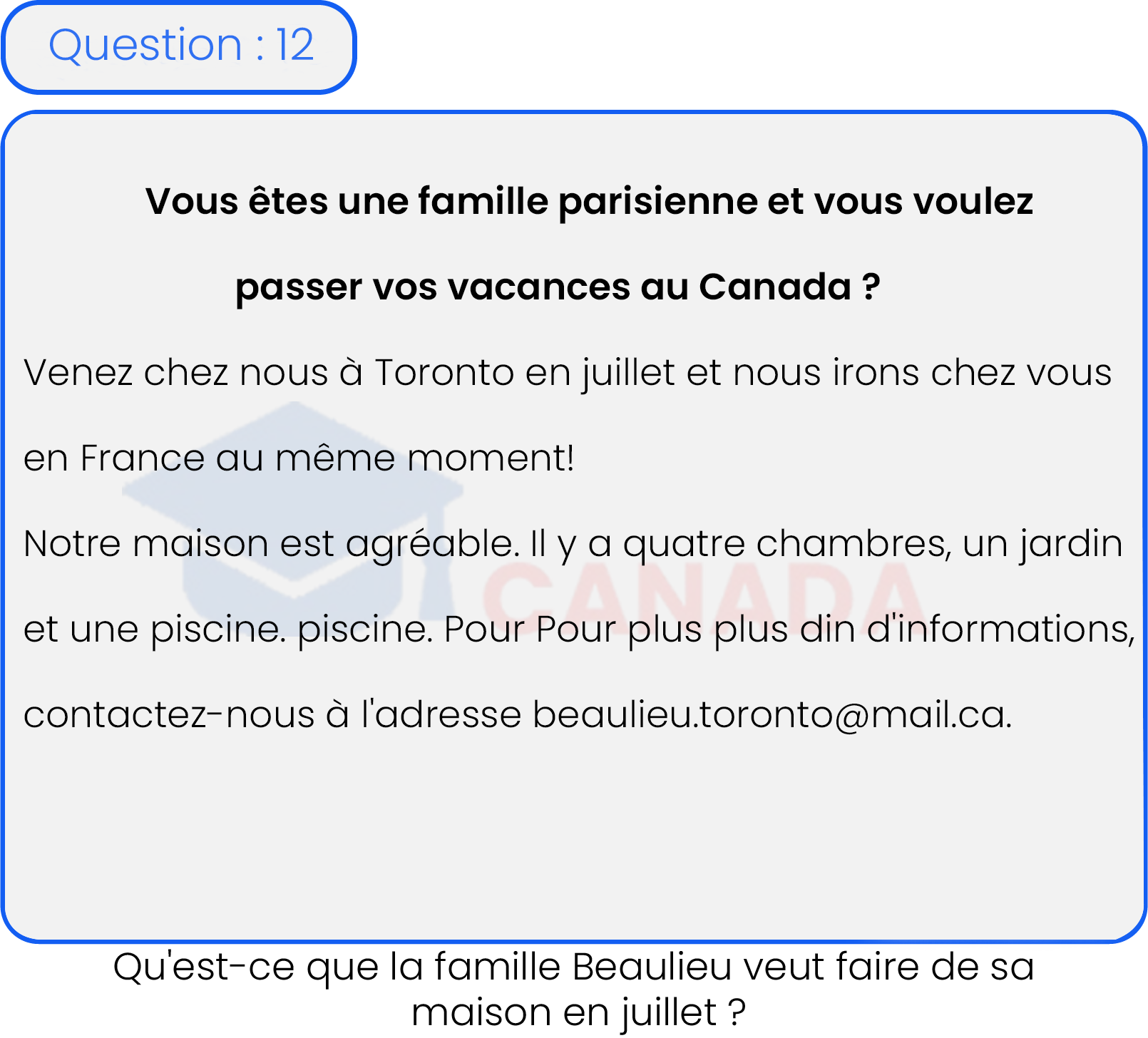 Question 12