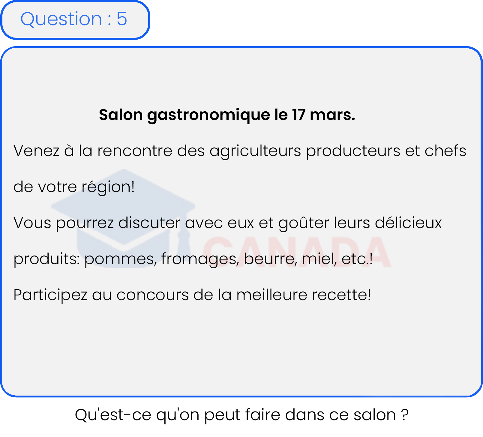 Question 5