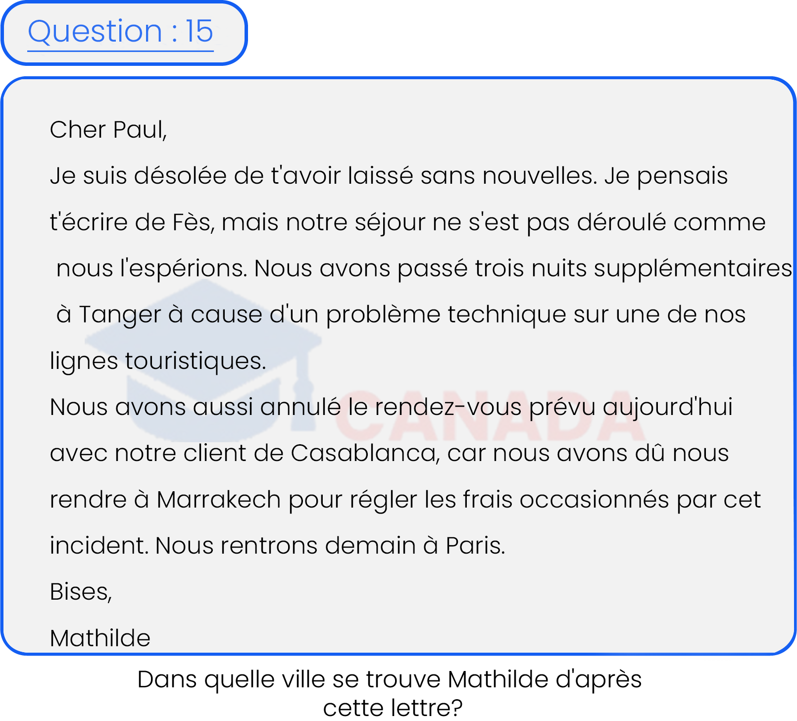 Question 15