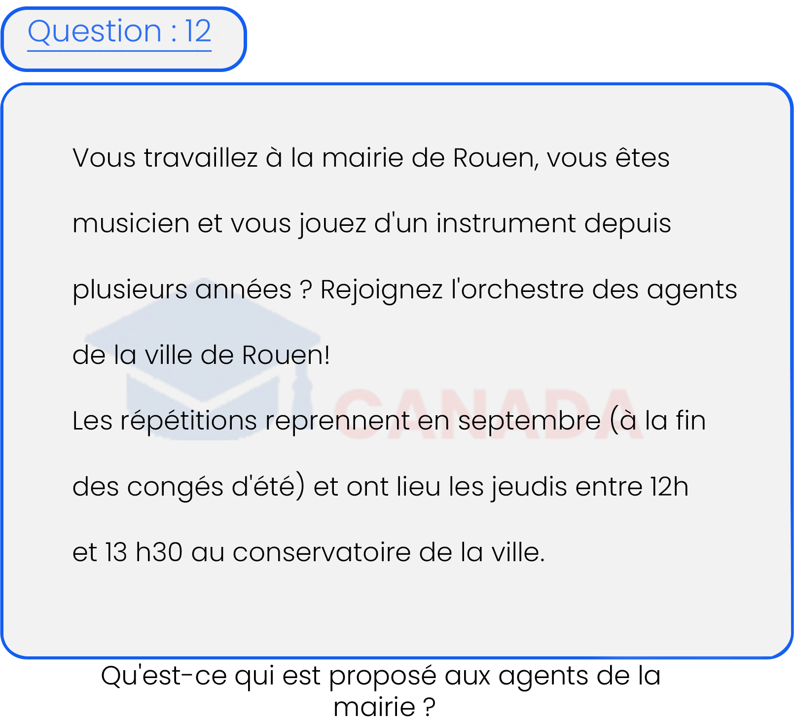 Question 12