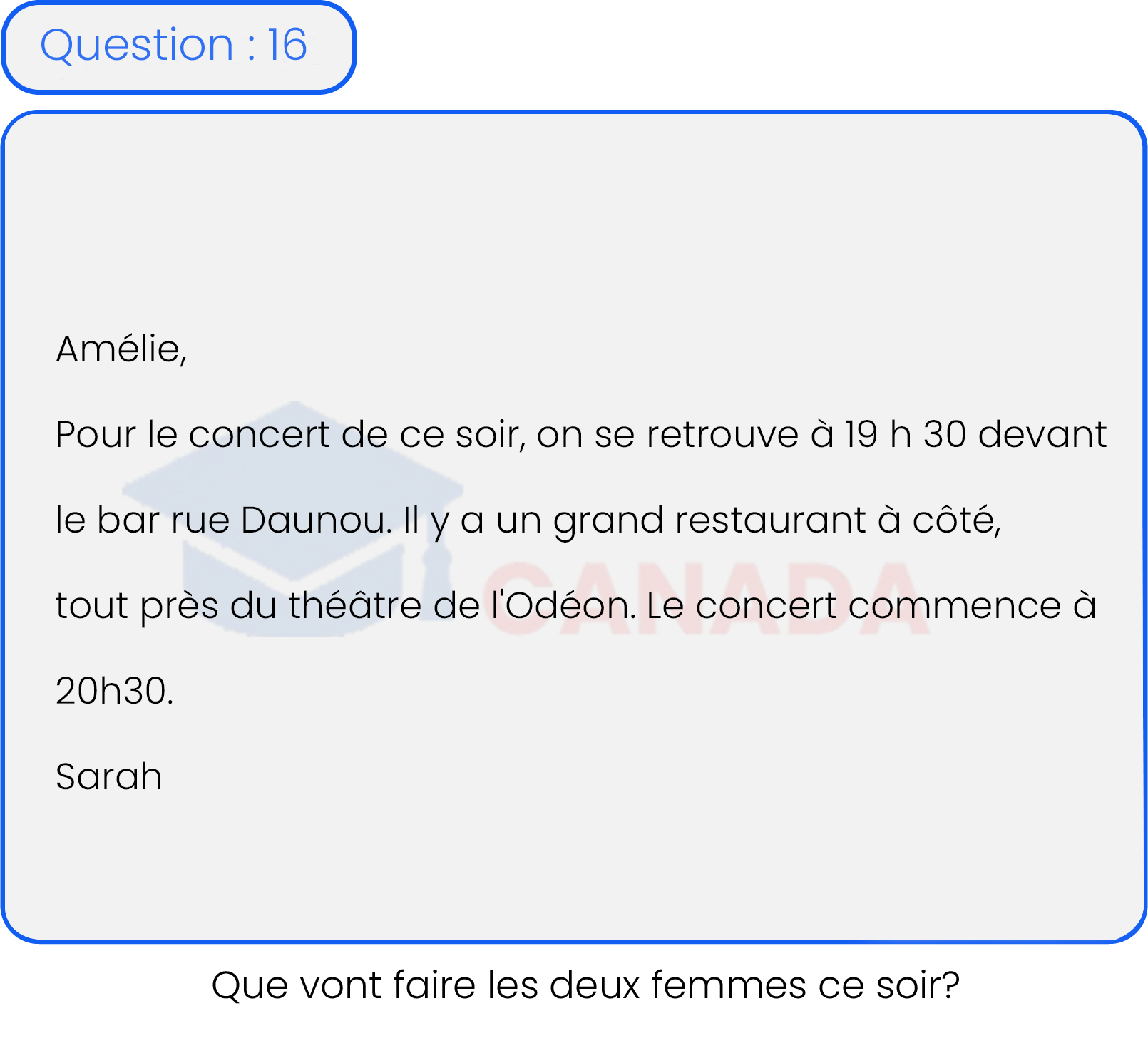 Question 16